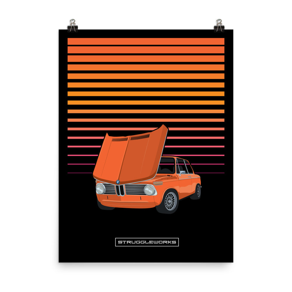 BMW 2002 Roundie No Bumpers  - Inka