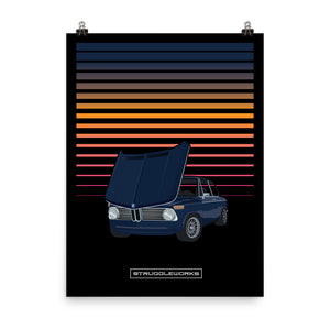 BMW 2002 Roundie No Bumpers  - Atlantik