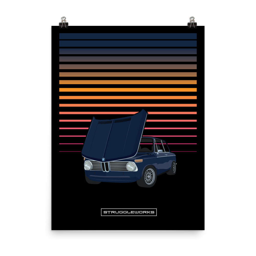 BMW 2002 Roundie No Bumpers  - Atlantik