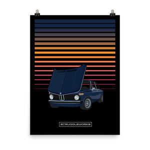 BMW 2002 Square Big Bumpers - Atlantik