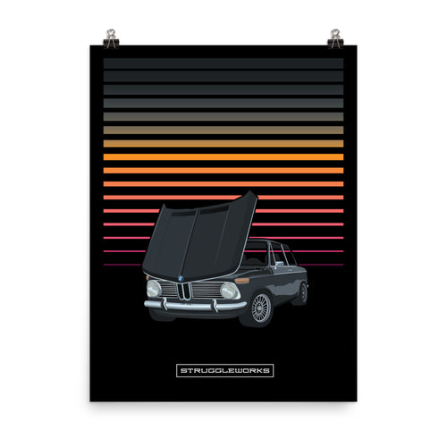 BMW 2002 Roundie - Schwartz