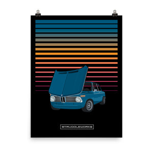 BMW 2002 Roundie No Bumpers  - Baikal