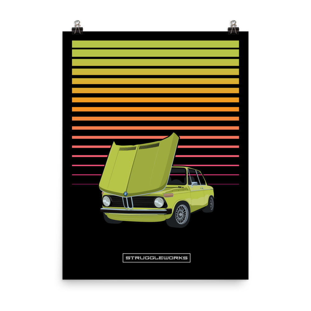 BMW 2002 Square Big Bumpers - Golf