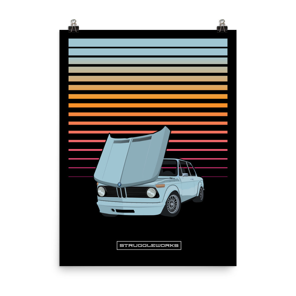 BMW 2002 Square Tail Turbo Kit - Bristol