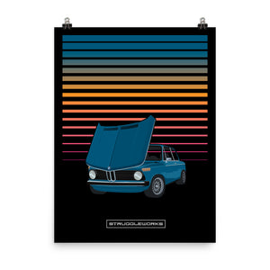 BMW 2002 Square Big Bumpers - Baikal