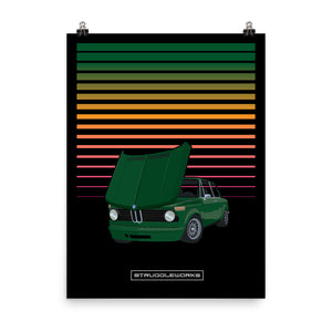 BMW 2002 Square Tail Turbo Kit - Agave