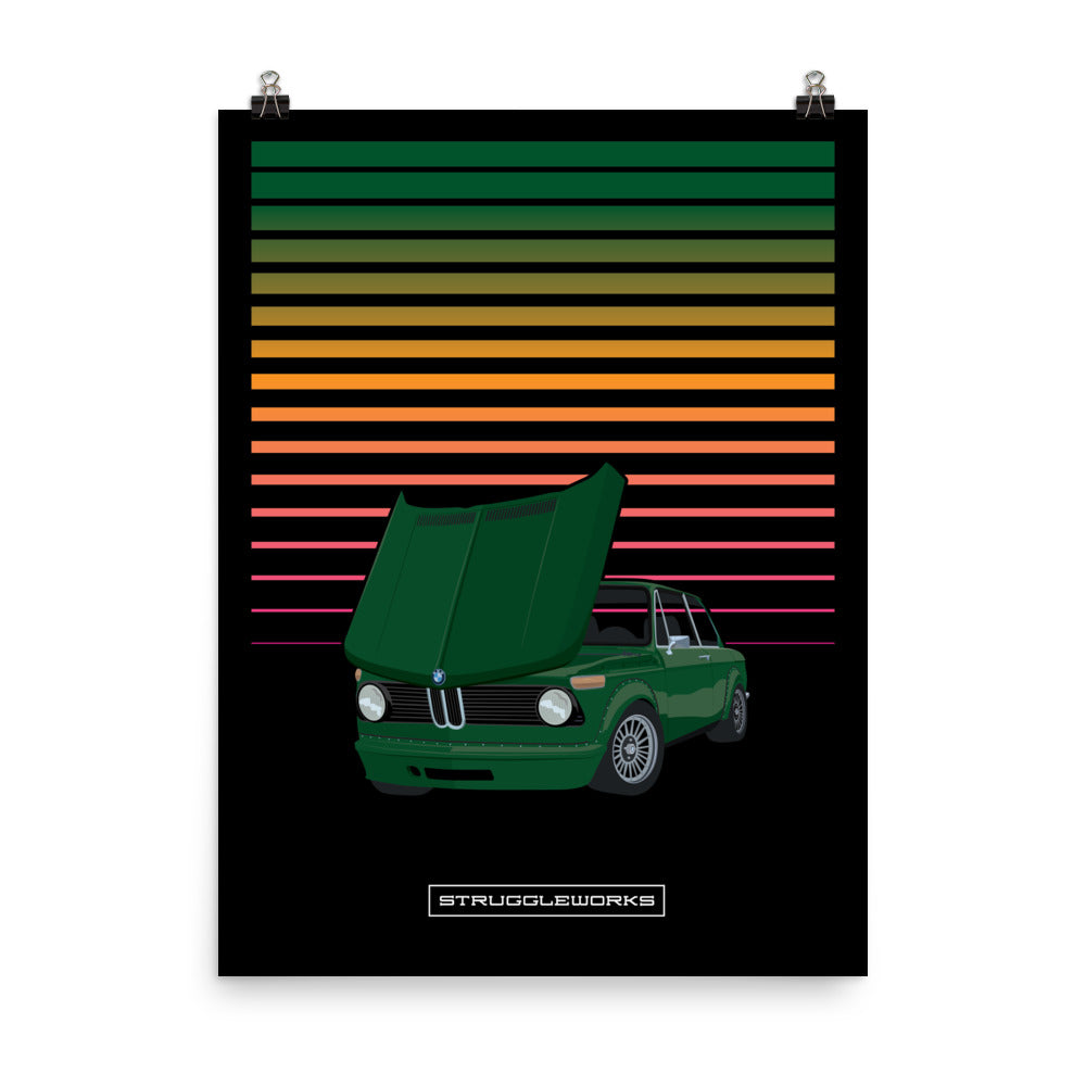 BMW 2002 Square Tail Turbo Kit - Agave