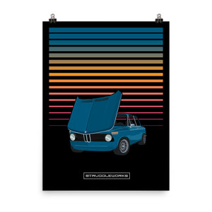 BMW 2002 Square No Bumpers - Baikal