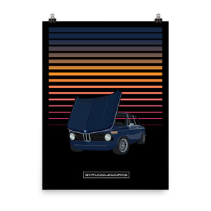 BMW 2002 Square No Bumpers - Atlantik
