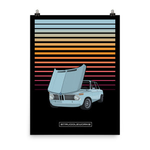 BMW 2002 Roundie No Bumpers  - Bristol