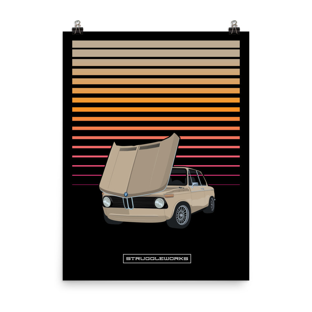 BMW 2002 Square No Bumpers - Sahara