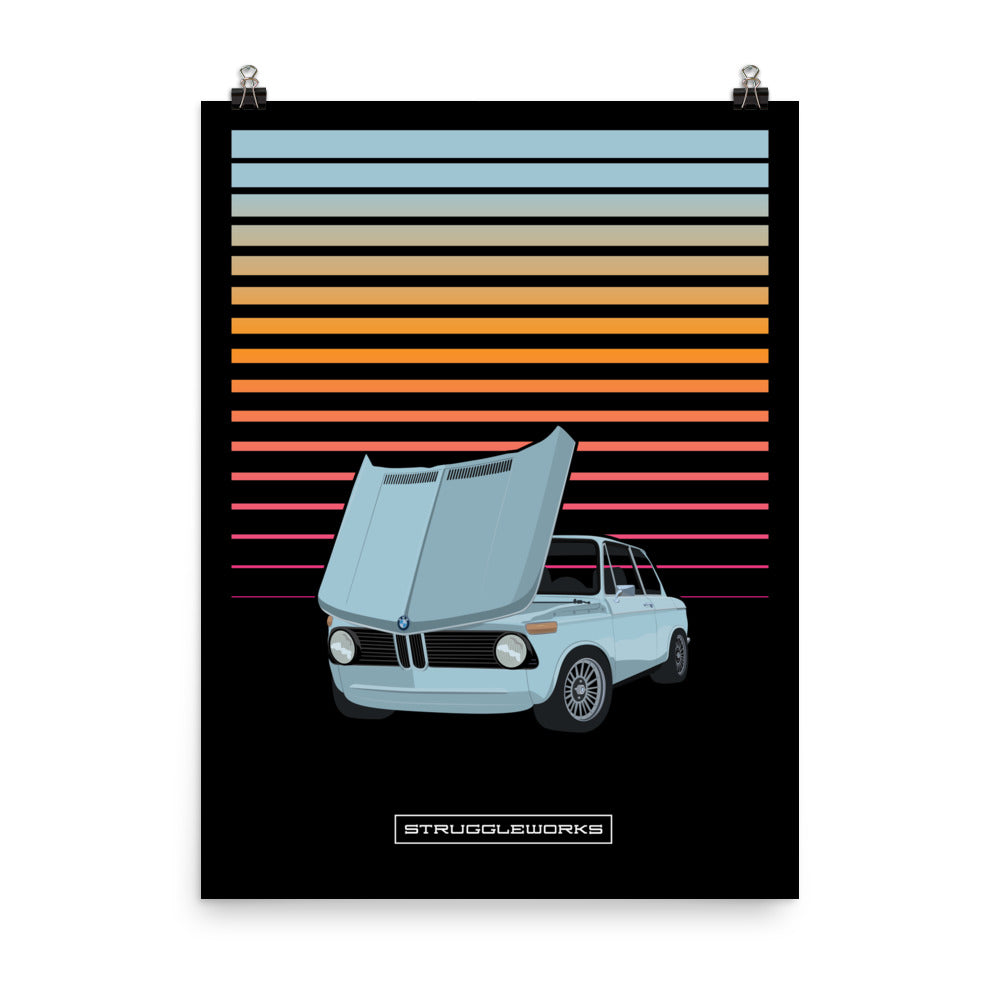 BMW 2002 Square No Bumpers - Bristol
