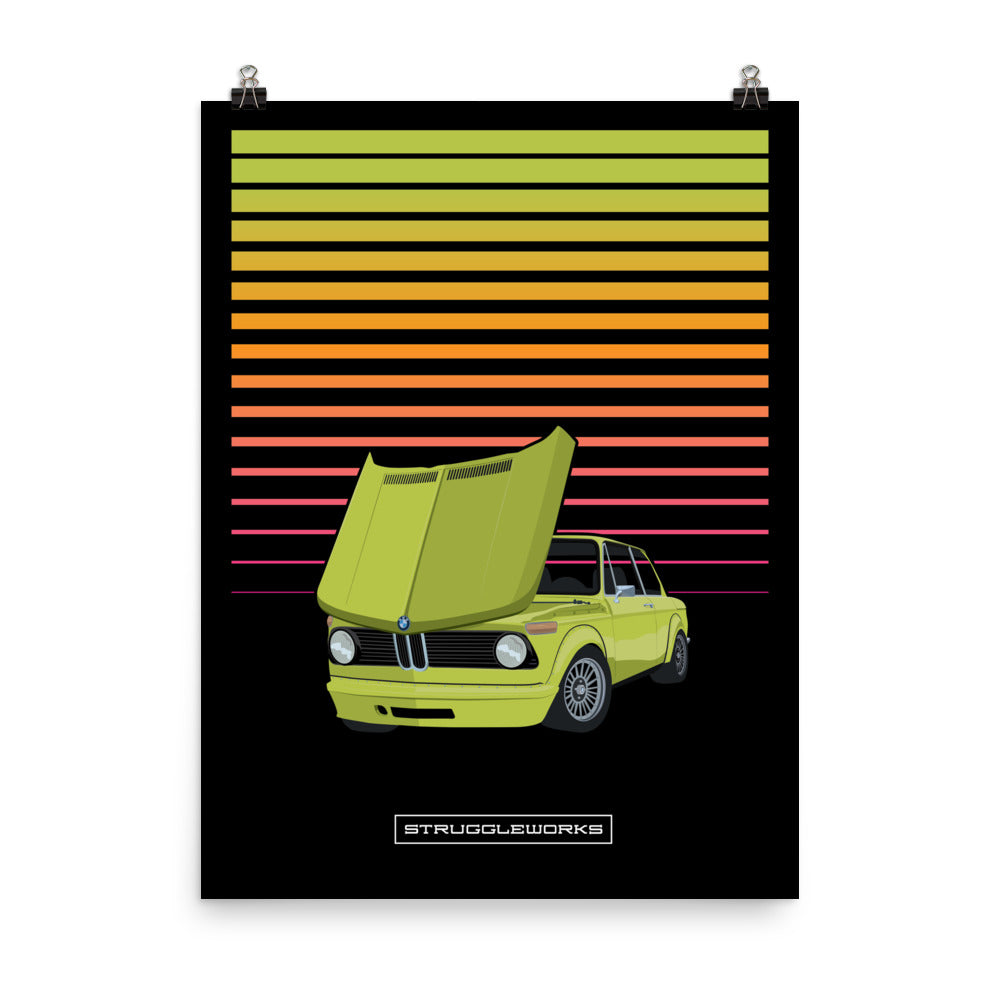 BMW 2002 Square Tail Turbo Kit - Golf