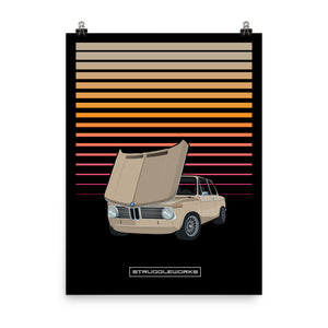 BMW 2002 Roundie No Bumpers  - Sahara