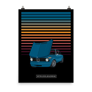 BMW 2002 Square Tail Turbo Kit - Baikal