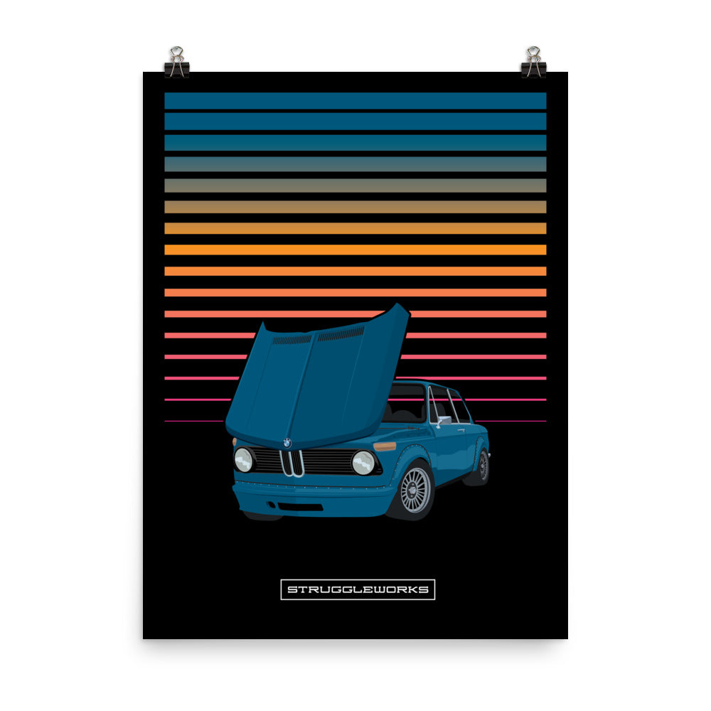 BMW 2002 Square Tail Turbo Kit - Baikal